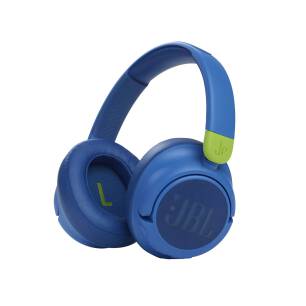 JBL JR460NC niebieskie słuchawki dla dzieci z redukcją szumów 