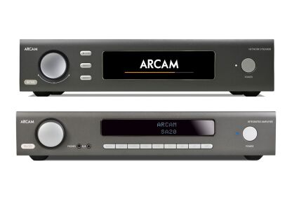 ARCAM SA20 wzmacniacz zintegrowany  + ARCAM ST60 streamer