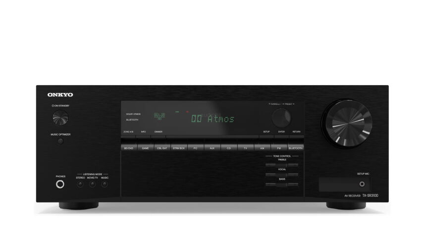 ONKYO TX-SR3100 DAB 5.2 kanałowy amplituner kina domowego z Bluetooth