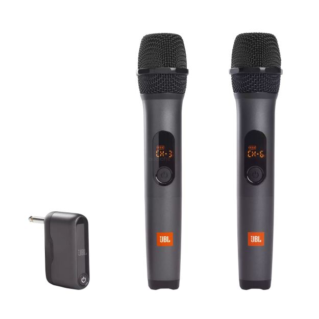 JBL Wireless Microphone Set | zestaw dwóch bezprzewodowych mikrofonów do JBL PartyBox