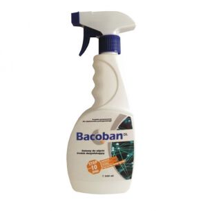 Bacoban - medyczny, niemiecki płyn do dezynfekcji powierzchni - zabezpiecza na 10 dni - 500ml