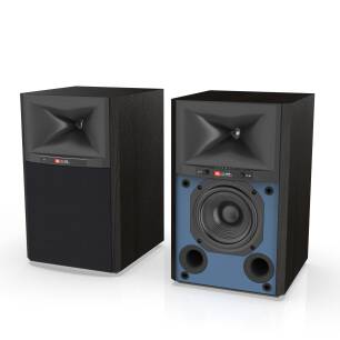JBL 4305P Studio Monitor aktywny system głośników z przesyłaniem strumieniowym | Chromecast | AirPlay