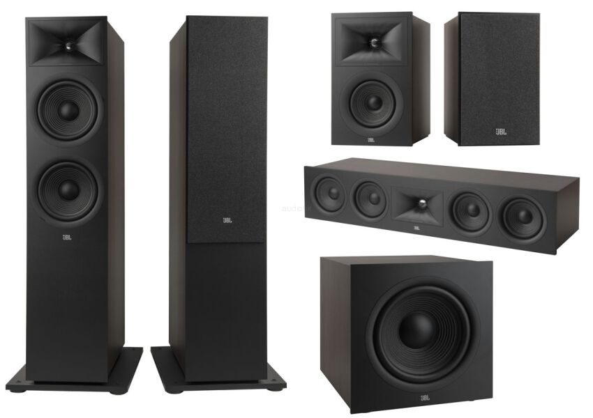 JBL STAGE 2 zestaw kina domowego 280, 250B, 245C, 220P Espresso