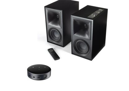 Klipsch THE FIVES kolumny aktywne z Bluetooth para + WiiM Mini