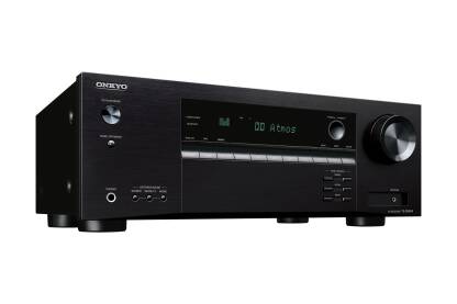 ONKYO TX-SR494 DAB amplituner kina domowego 7.2 kanałowy z Bluetooth, Dolby Atmos i DTS:X