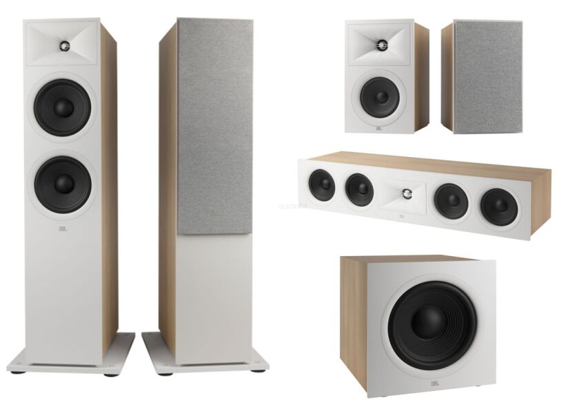 JBL STAGE 2 zestaw kina domowego 280, 250B, 245C, 220P Latte