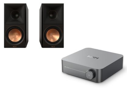 WiiM Amp + Klipsch RP-600M II